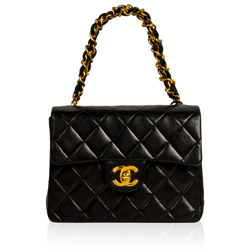 Chanel Mini Square Flap Handheld Bag - Vintage