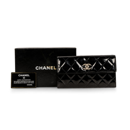 Chanel Patent Wallet