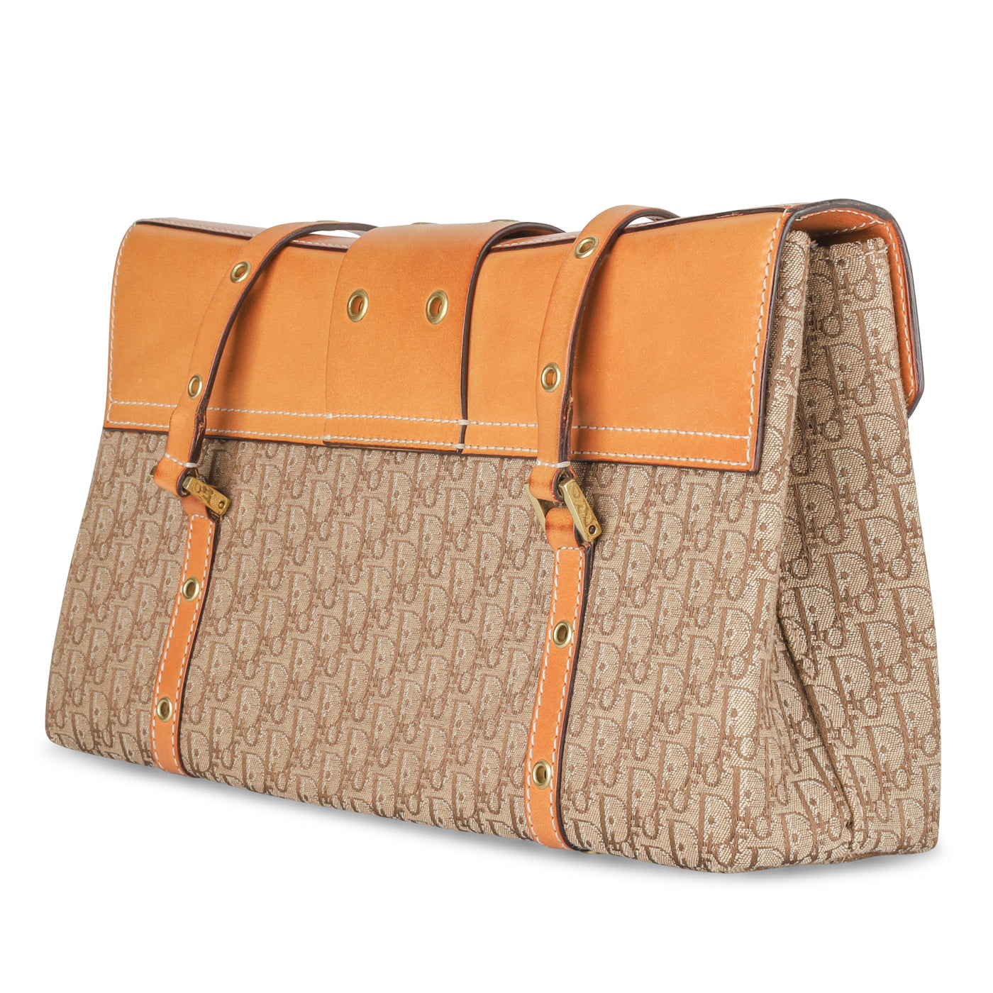 Christian Dior Vintage Oblique Shoulder Bag