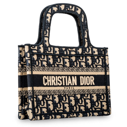 Christian Dior Mini Book Tote - Oblique Canvas