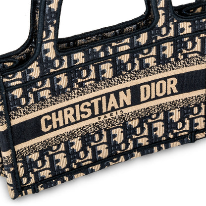 Christian Dior Mini Book Tote - Oblique Canvas