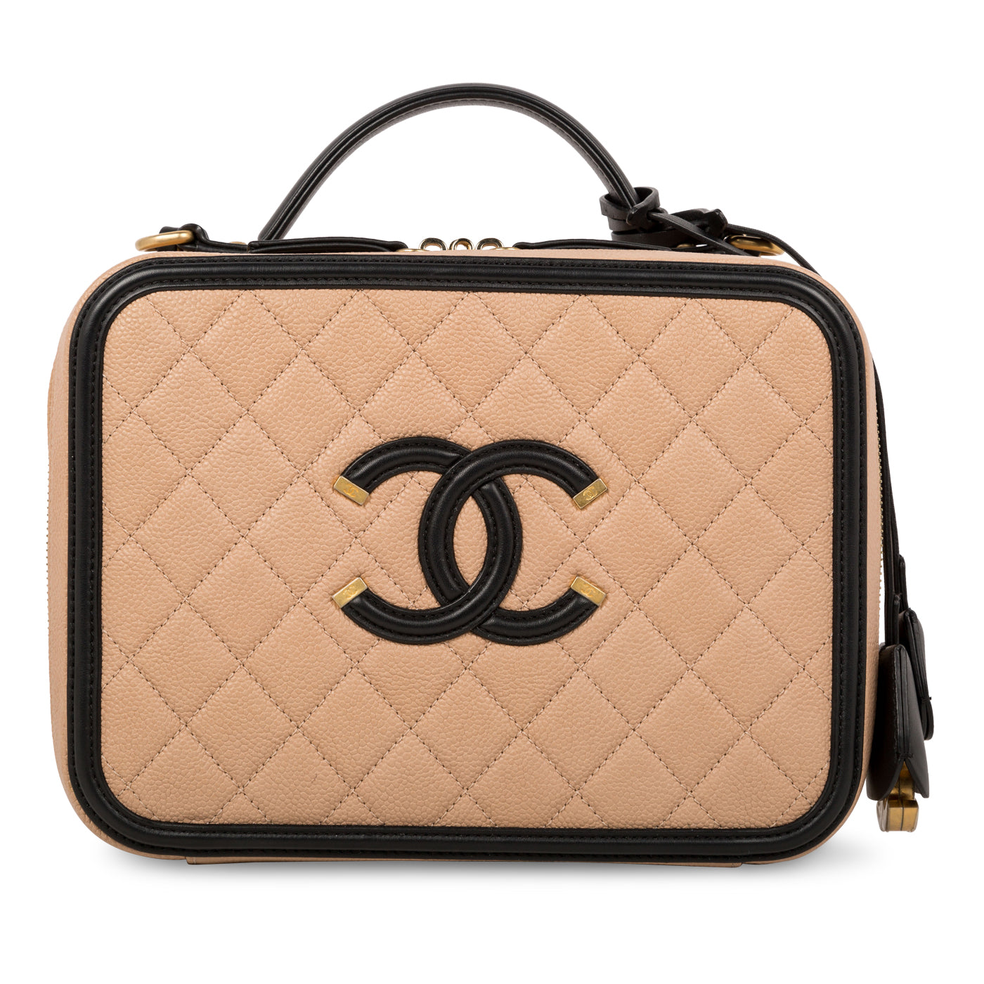 Chanel Large CC Filigree Vanity Case