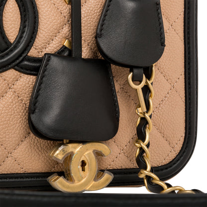 Chanel Large CC Filigree Vanity Case