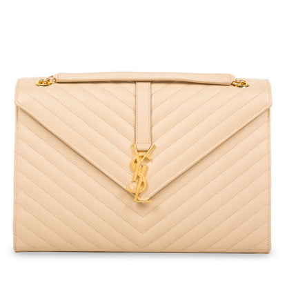Saint Laurent Large Monogram Envelope Shoulder Bag