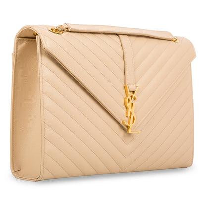 Saint Laurent Large Monogram Envelope Shoulder Bag