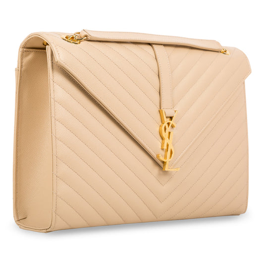 Saint Laurent Large Monogram Envelope Shoulder Bag