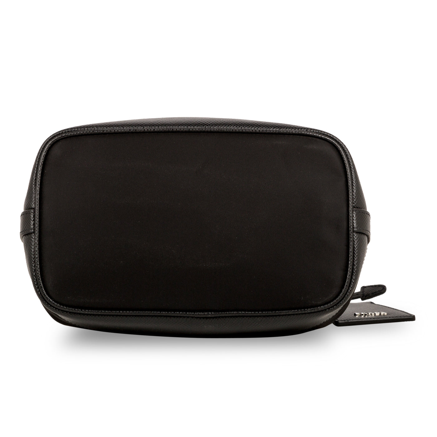 Prada Nylon & Saffiano Leather Bucket Bag