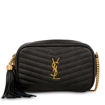 Saint Laurent Lou Mini Leather Crossbody bag