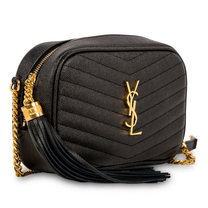 Saint Laurent Lou Mini Leather Crossbody bag