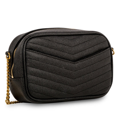 Saint Laurent Lou Mini Leather Crossbody bag