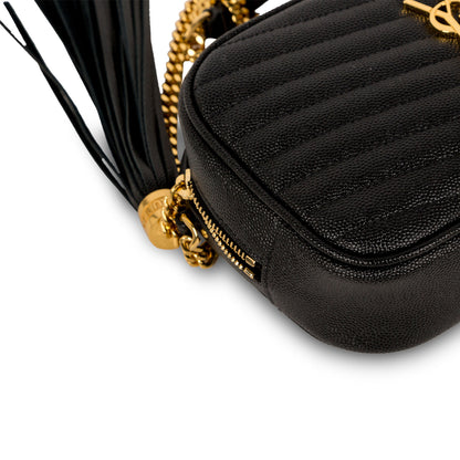 Saint Laurent Lou Mini Leather Crossbody bag