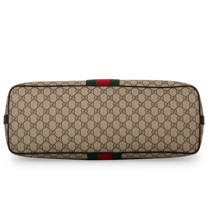 Gucci GG Supreme Canvas Carryall Boston Bag
