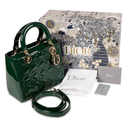 Christian Dior Lady Dior - Medium - Patent