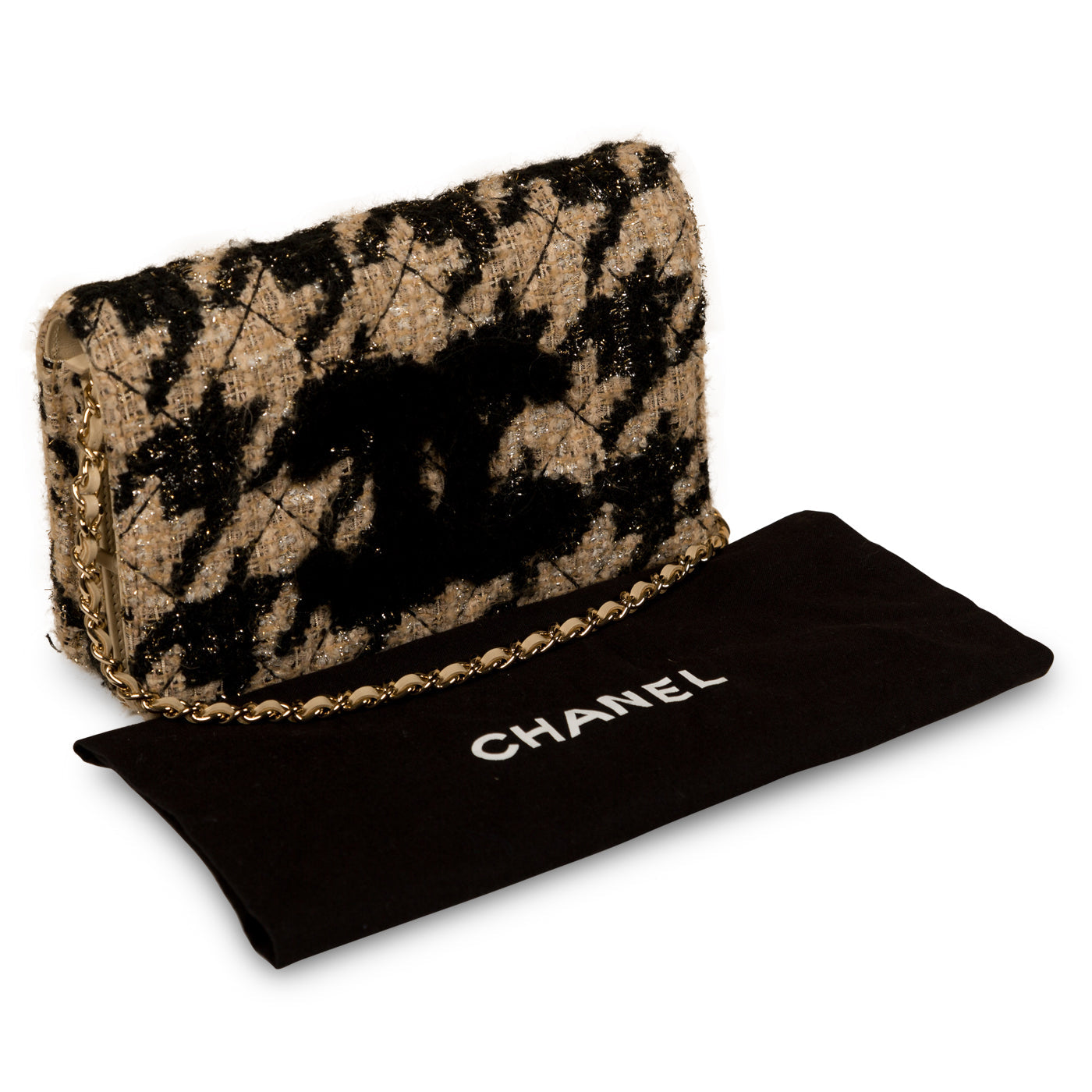 Chanel Wallet on Chain - Tweed 19K WOC