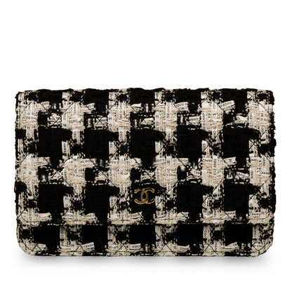Chanel Wallet on Chain - Tweed/Ribbon 20C