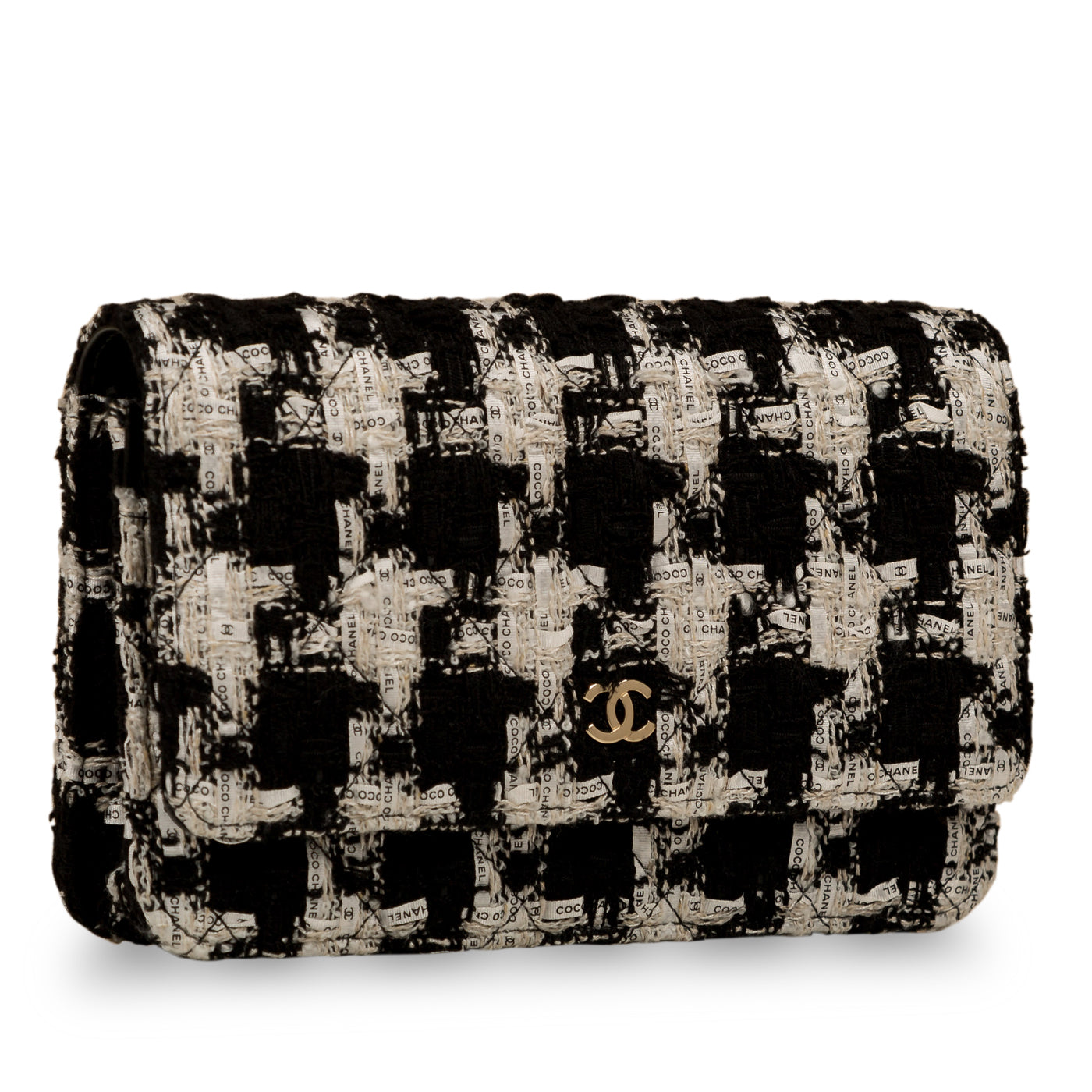 Chanel Wallet on Chain - Tweed/Ribbon 20C