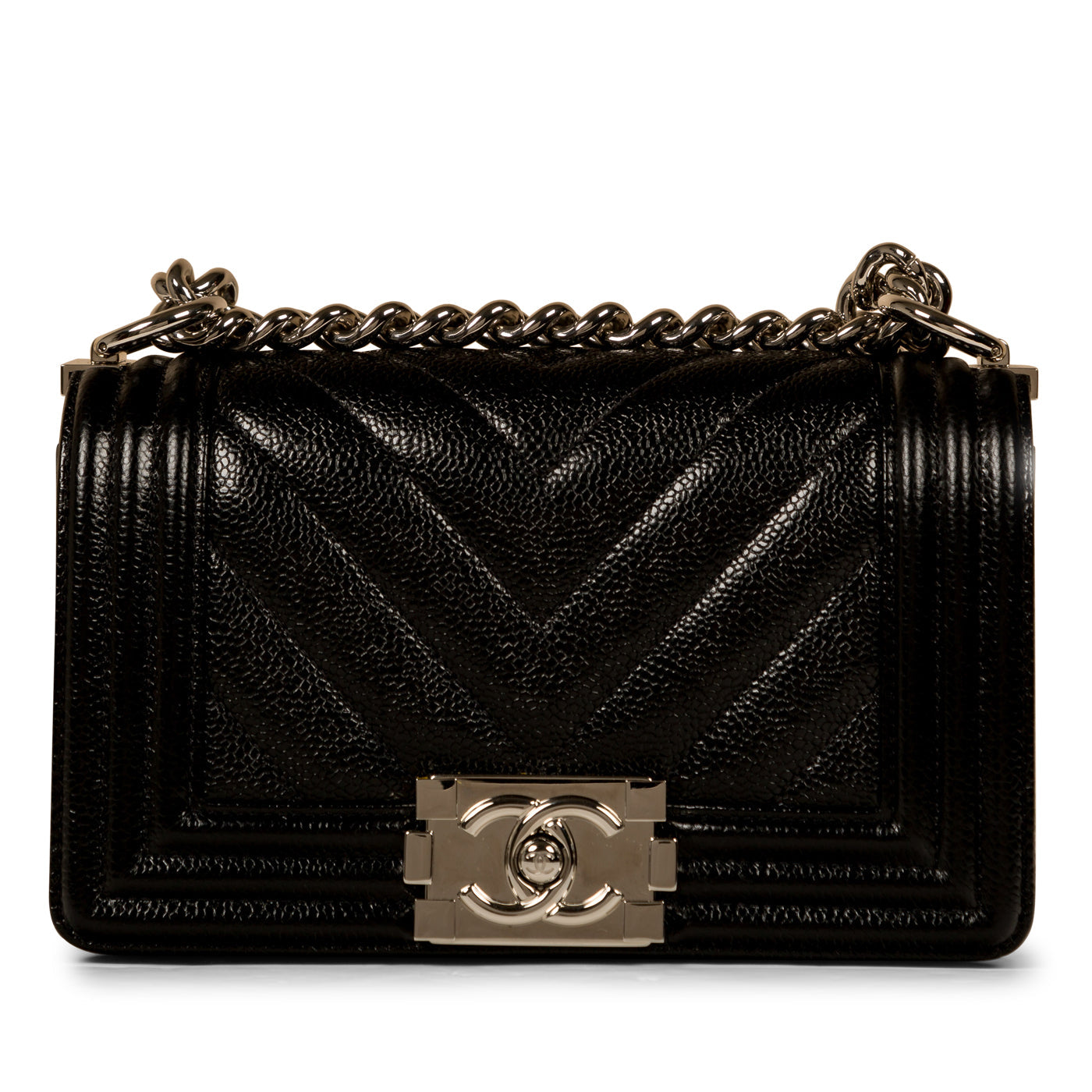 Chanel Small Boy Bag - SHW