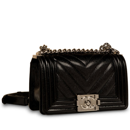 Chanel Small Boy Bag - SHW