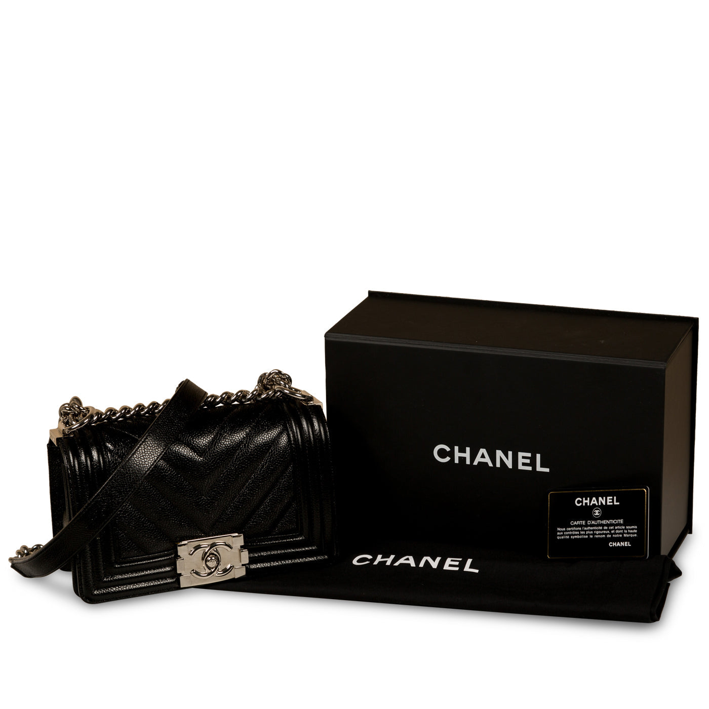 Chanel Small Boy Bag - SHW