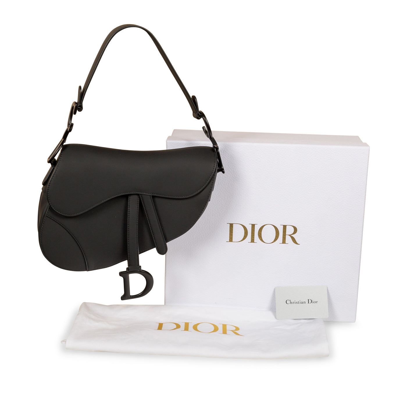 Christian Dior Ultra-Matte Saddle Bag