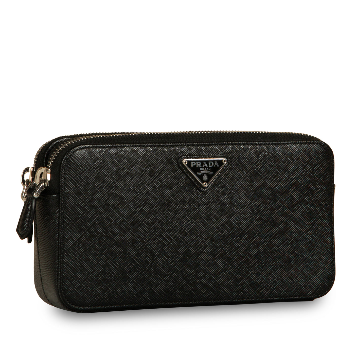 Prada Dual Zip Wallet on Chain