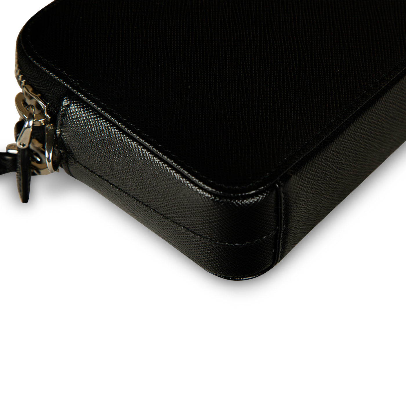 Prada Dual Zip Wallet on Chain
