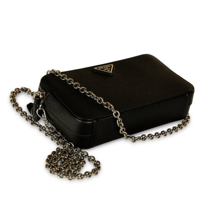 Prada Dual Zip Wallet on Chain