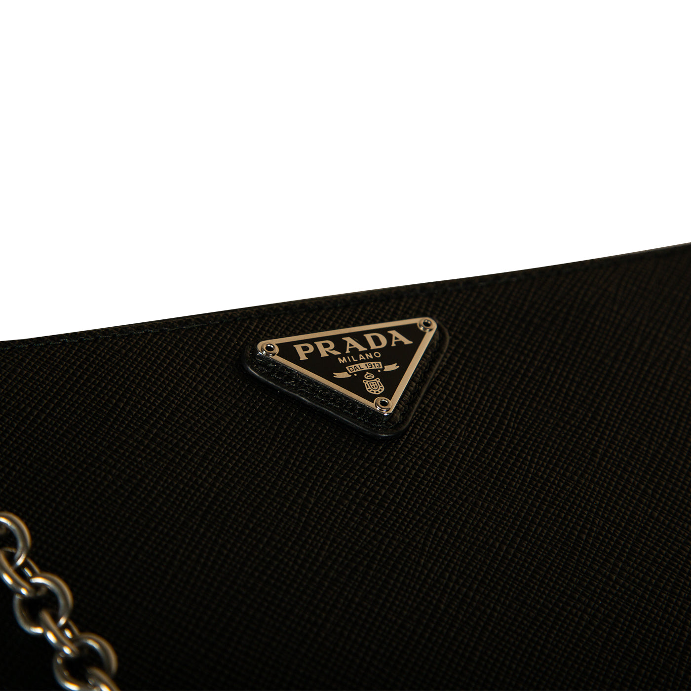 Prada Dual Zip Wallet on Chain
