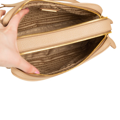Prada Cameo Double Zip Camera Bag