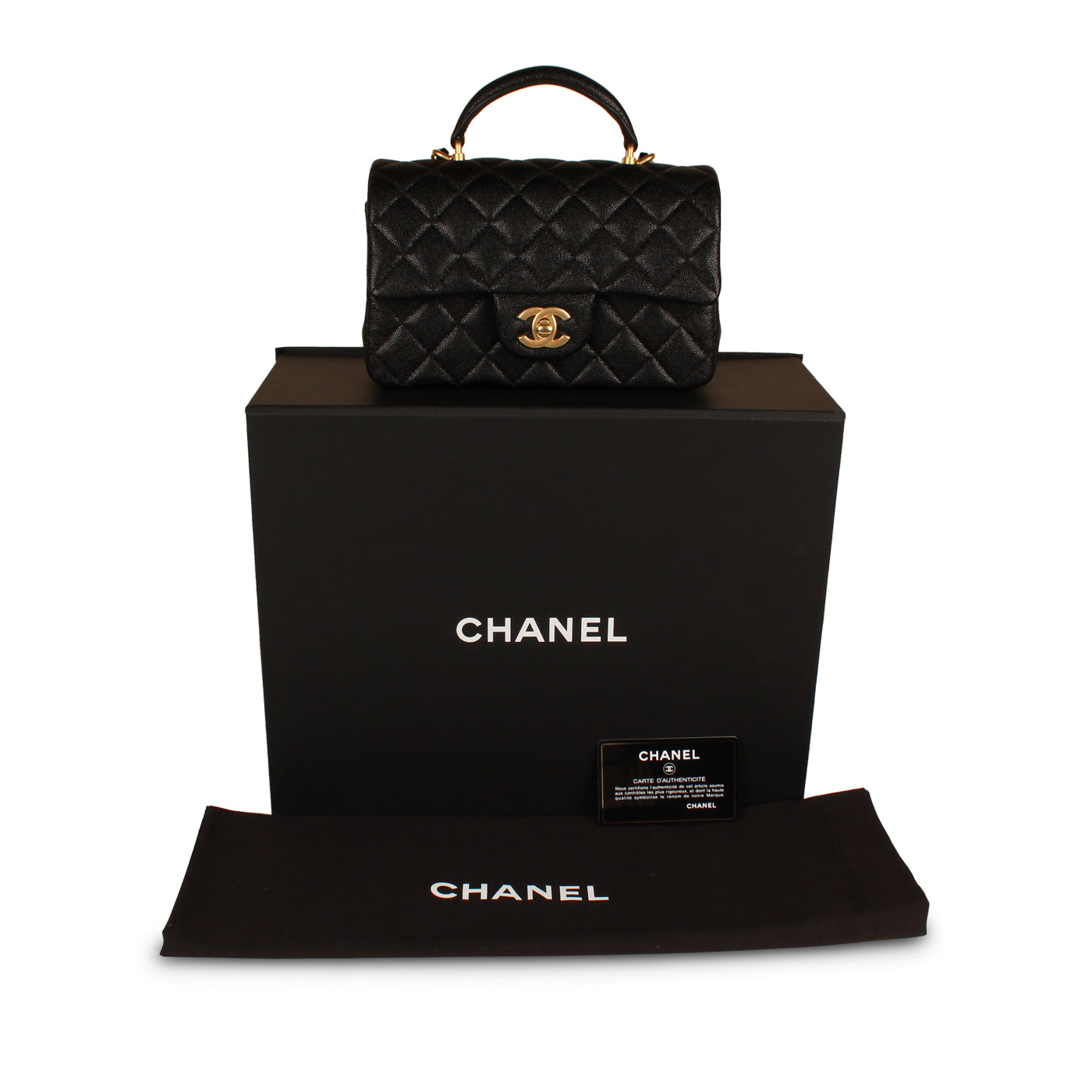 Chanel Classic Flap Bag - Mini Rectangular Top Handle