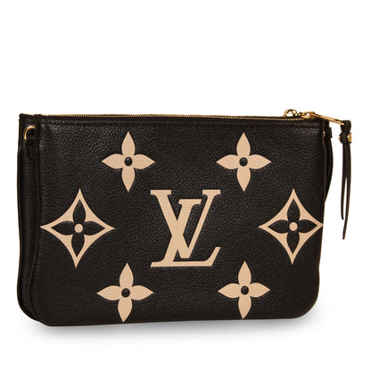 Louis Vuitton Pochette Double Zip on Strap