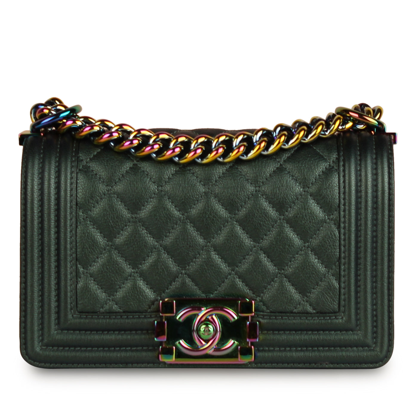 Chanel Small Boy Bag - Iridescent