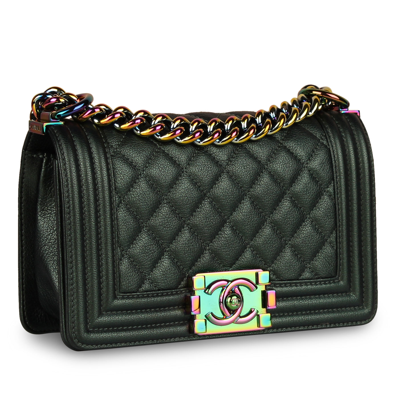 Chanel Small Boy Bag - Iridescent