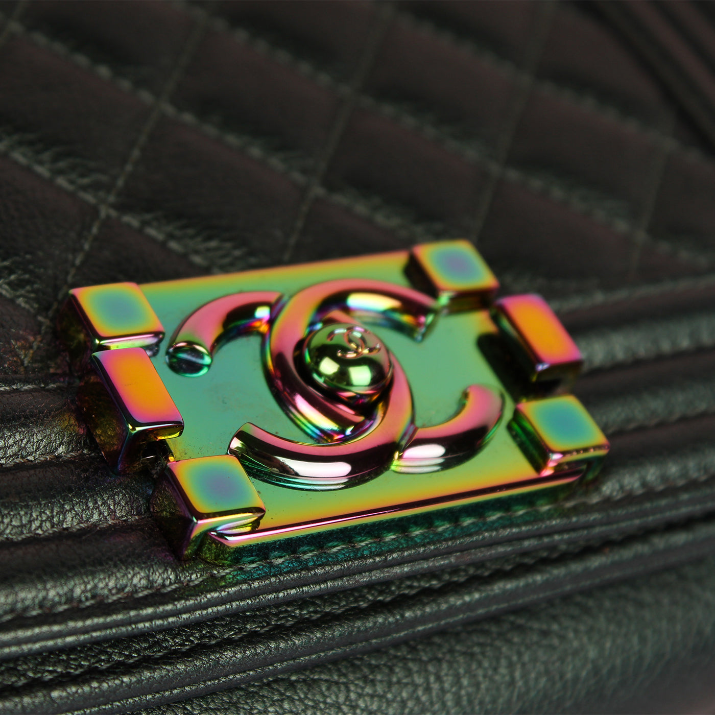 Chanel Small Boy Bag - Iridescent