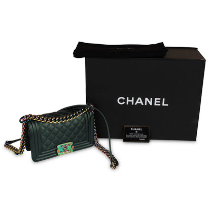 Chanel Small Boy Bag - Iridescent