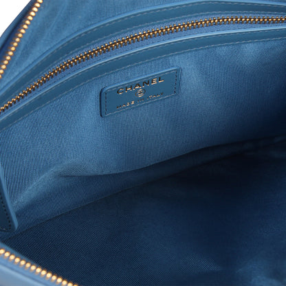 Chanel 19 Flap Clutch - Royal Blue