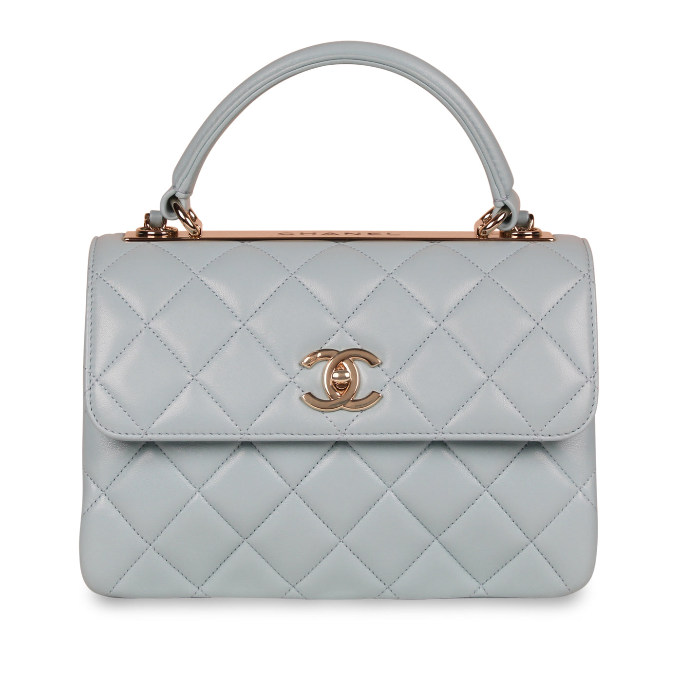 Chanel Trendy CC Flap Bag - Small Tiffany Blue