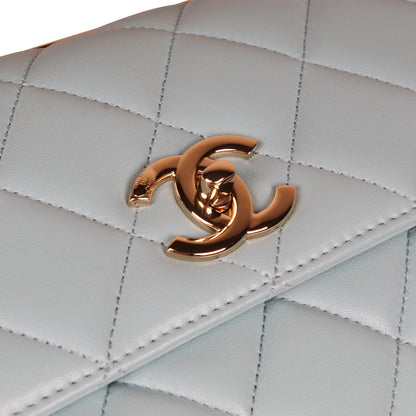 Chanel Trendy CC Flap Bag - Small Tiffany Blue