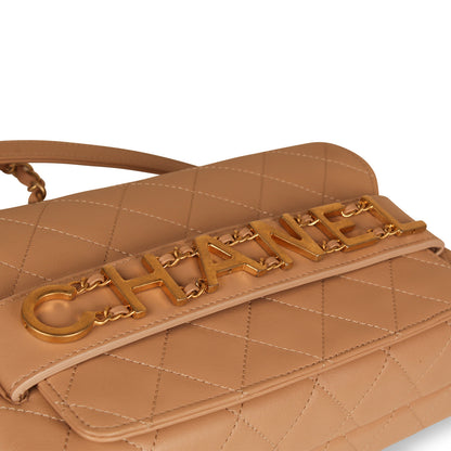Chanel Medium Enchained Logo Flap Bag