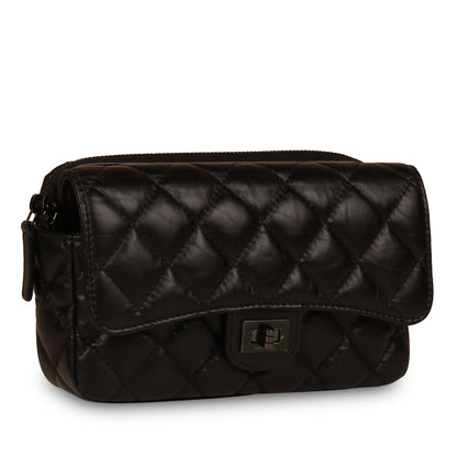 Chanel O-Case Re-Issue Crossbody - Black calfskin