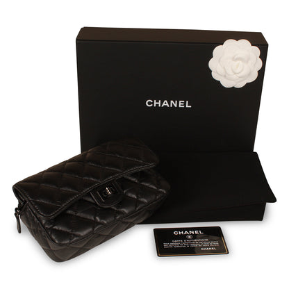 Chanel O-Case Re-Issue Crossbody - Black calfskin