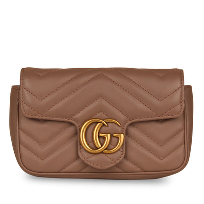 Gucci Super Mini Marmont - Beige