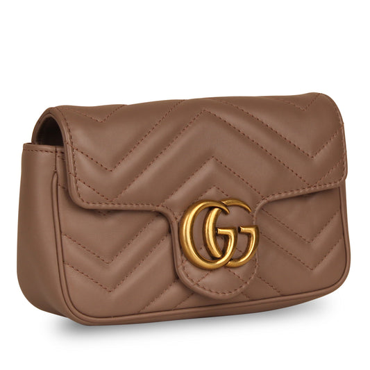 Gucci Super Mini Marmont - Beige