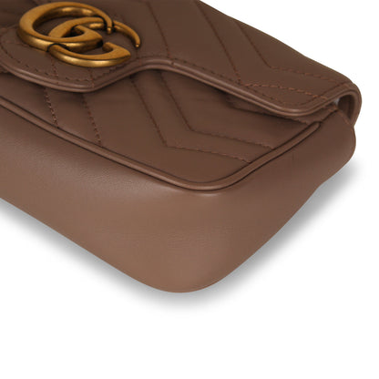 Gucci Super Mini Marmont - Beige