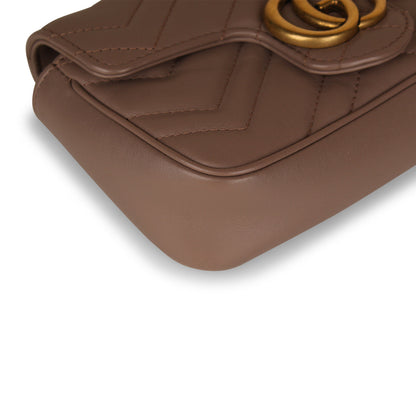 Gucci Super Mini Marmont - Beige