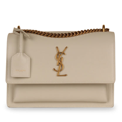 Saint Laurent Sunset Medium - Cream