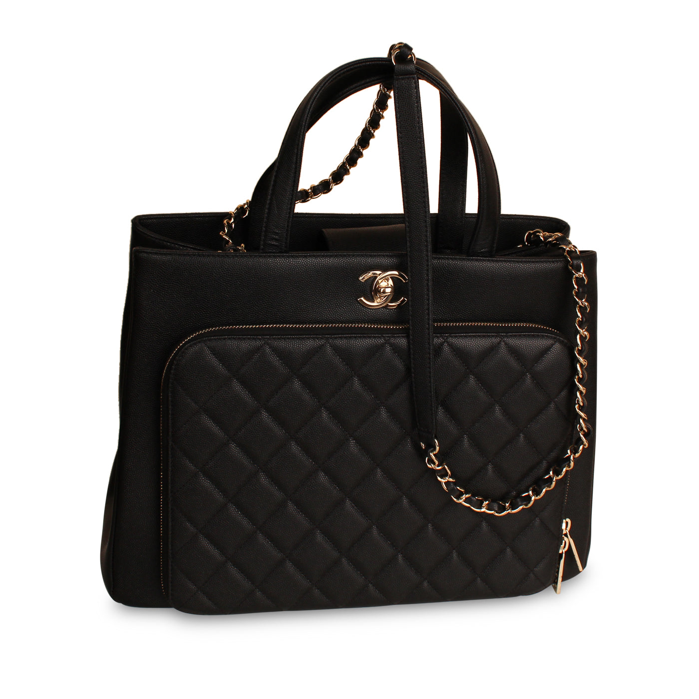 Chanel Business Affinity Caviar Tote Bag