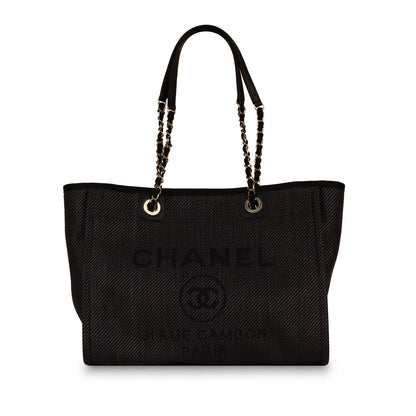 Chanel Denim Deauville Tote - Small