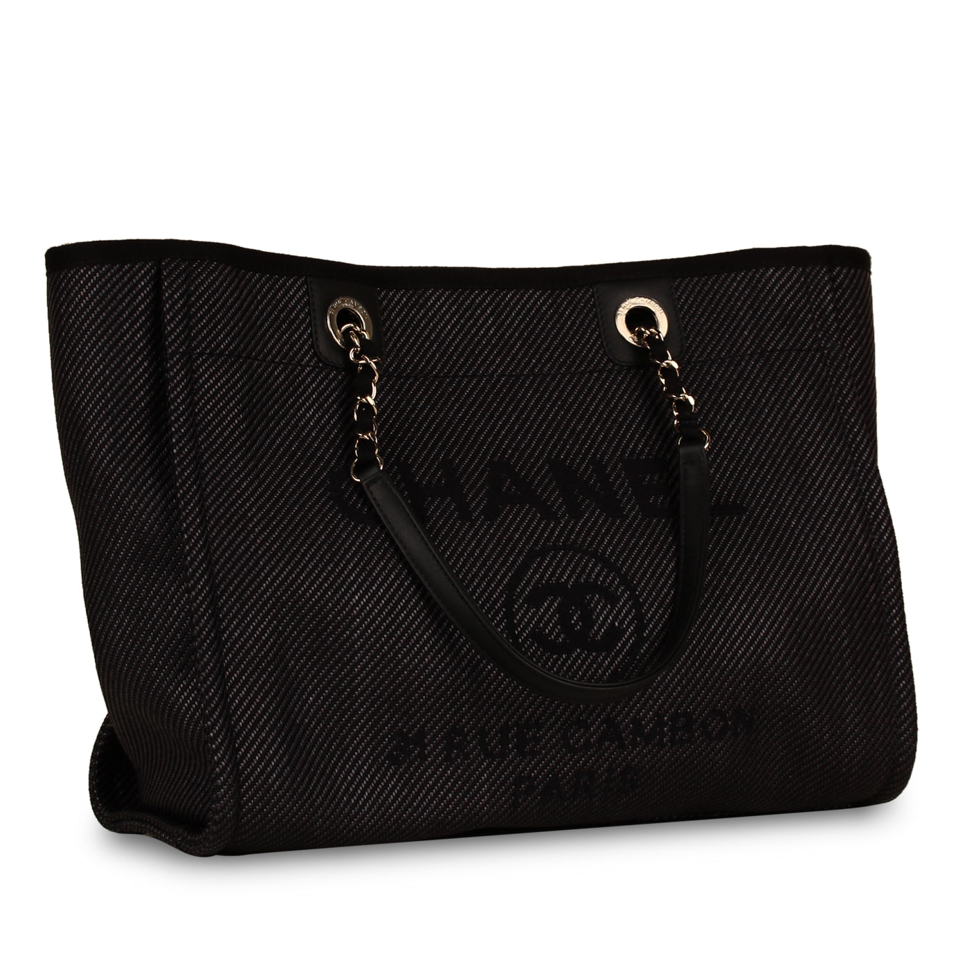 Chanel Denim Deauville Tote - Small