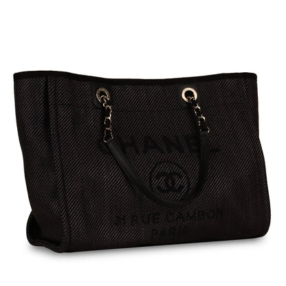 Chanel Denim Deauville Tote - Small